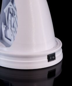 Alternative view of Angel Nativity Lamp