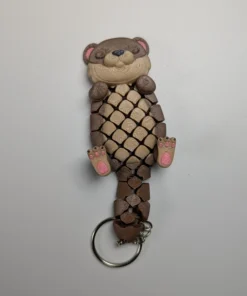 Dottie the Otter Keychain