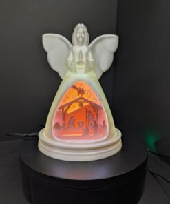 Angel Nativity Lamp