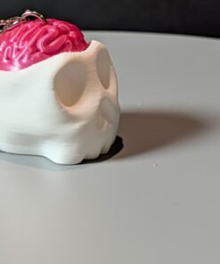 Alternative view of Brains Out Keychain