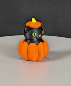 Alternative view of Clicky Cat Keychain