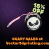 Jack Skellington clicker keychain