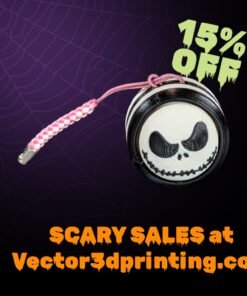 Jack Skellington clicker keychain