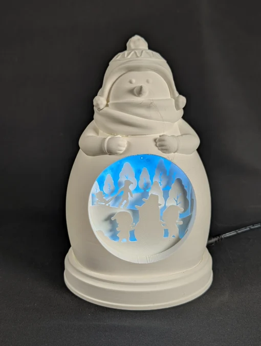 Snowman Lamp (6)
